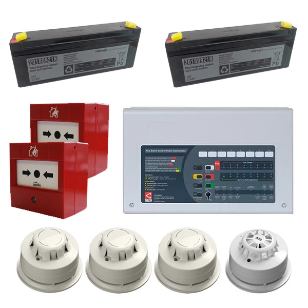 Apollo AlarmSense Bi-wire Fire Alarm Kits-cards